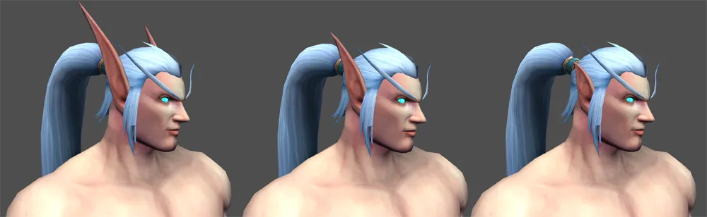 Skyborne Male Ear Customizations.