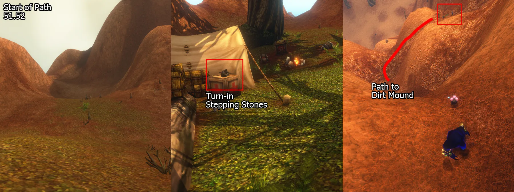 Stonetalon Mountains locations.
