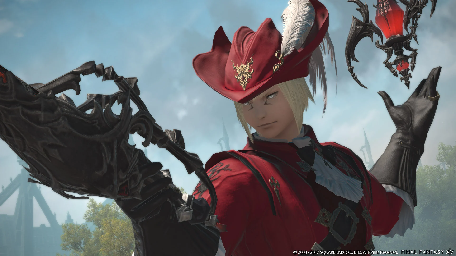 A Red Mage prepares for battle