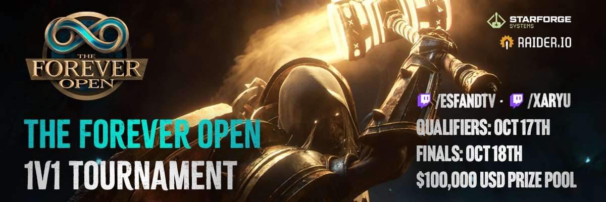 Forever Open tournament details